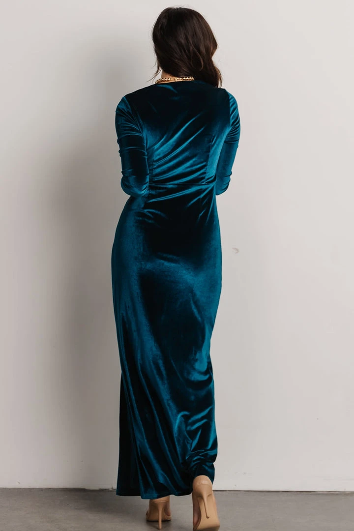 BB Custom Devman Bodycon Velvet Maxi Dress | Peacock Shop All 6 BB Custom Devman Bodycon Velvet Maxi Dress | Peacock Shop All