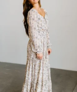 BB Custom Dresses Eden Smocked Maxi Dress | Purple Watercolor 9 BB Custom Dresses Eden Smocked Maxi Dress | Purple Watercolor