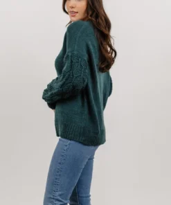 HAY Edna Knit Sweater | Topaz 9 HAY Edna Knit Sweater | Topaz
