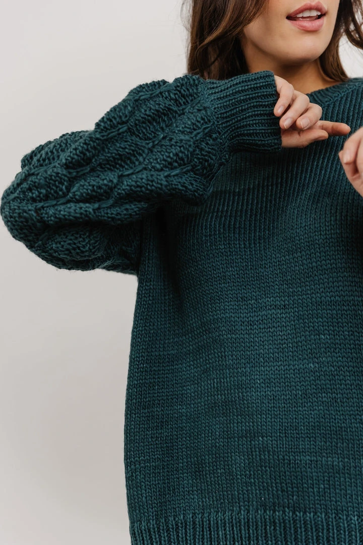 HAY Edna Knit Sweater | Topaz 6 HAY Edna Knit Sweater | Topaz