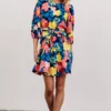 SL Elena Mini Dress | Navy Multi Floral Shop All
