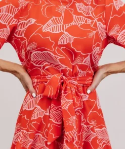 SL Shop All Elena Mini Dress | Red + Pink Floral 8 SL Shop All Elena Mini Dress | Red + Pink Floral