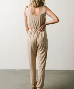 KA Jumpsuits Elise Tank Jumpsuit | Sand 10 KA Jumpsuits Elise Tank Jumpsuit | Sand