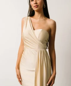 RR Ella One Shoulder Gown | Natural Dresses