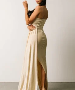 RR Ella One Shoulder Gown | Natural Dresses