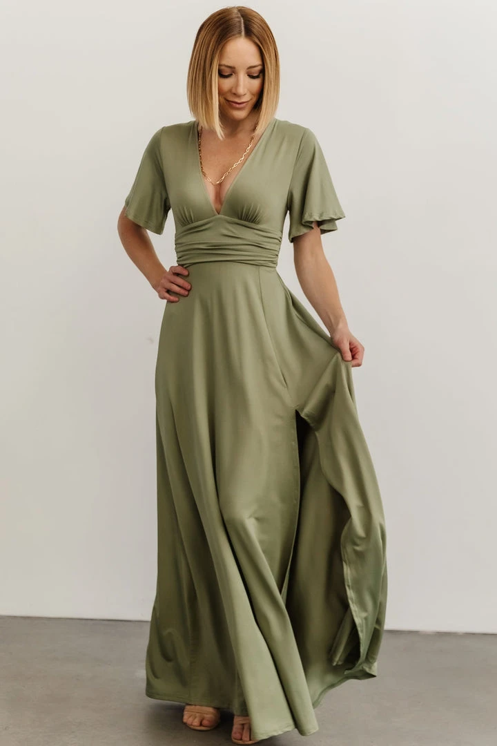 DD Emberly Maxi Dress | Dusty Sage 3 DD Emberly Maxi Dress | Dusty Sage