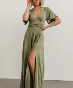 DD Emberly Maxi Dress | Dusty Sage