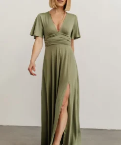 DD Emberly Maxi Dress | Dusty Sage