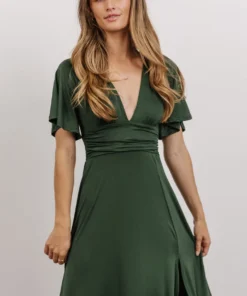 DD Emberly Maxi Dress | Hunter Green