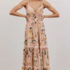 ANG Esme Tiered Maxi Dress | Blush Floral