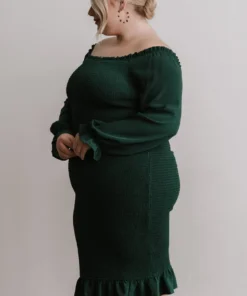 BB Custom Esther Smocked Midi Dress | Green 15 BB Custom Esther Smocked Midi Dress | Green