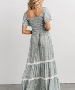 IL Eva Maxi Dress | Green Floral Dresses 7 IL Eva Maxi Dress | Green Floral Dresses