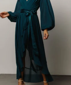 MA Dresses Evangeline High Low Dress | Dark Teal 12 MA Dresses Evangeline High Low Dress | Dark Teal