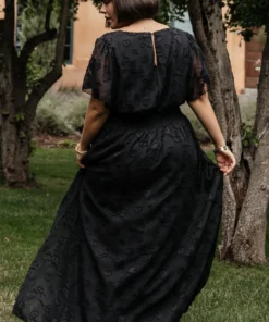 RR Evelyn Smocked Maxi Dress | Black 18 RR Evelyn Smocked Maxi Dress | Black