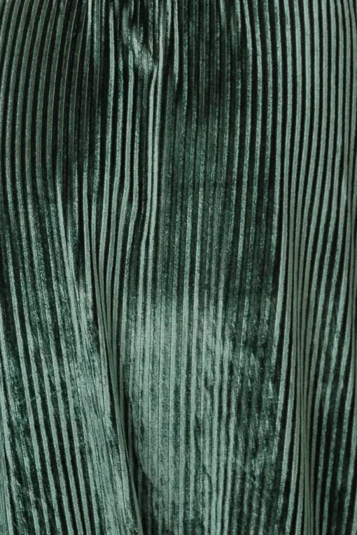 Baltic Born Fabric Swatches Fabric Swatch - Andi Ribbed Velvet | Green