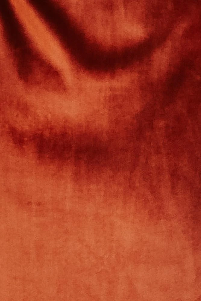 BB Custom Fabric Swatch - Esmerelda Velvet | Rust Fabric Swatches 1 BB Custom Fabric Swatch - Esmerelda Velvet | Rust Fabric Swatches