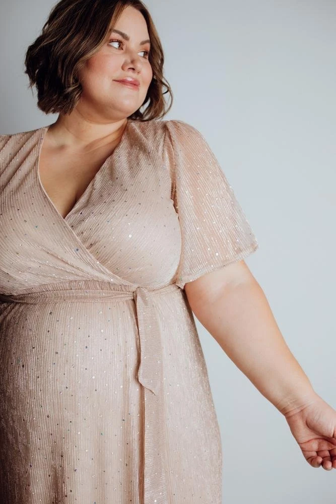 Baltic Born Fabric Swatch - Grace Sparkle | Champagne Fabric Swatches 2 Baltic Born Fabric Swatch - Grace Sparkle | Champagne Fabric Swatches