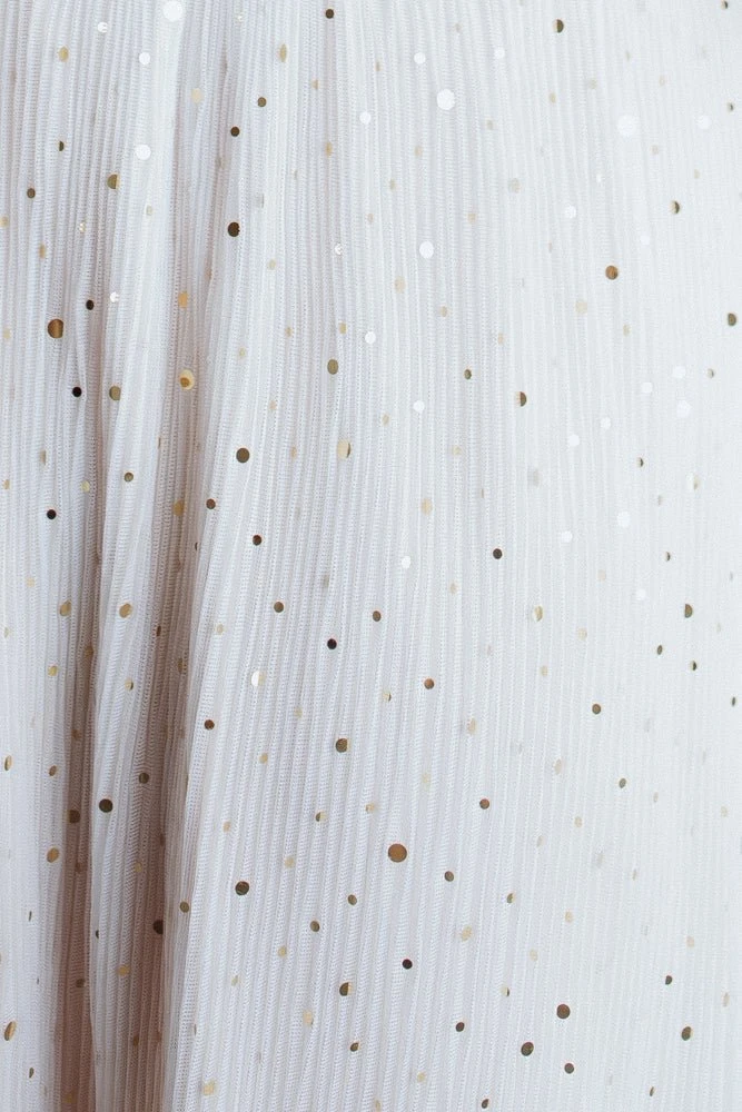 Baltic Born Fabric Swatches Fabric Swatch - Grace Sparkle | White 1 Baltic Born Fabric Swatches Fabric Swatch - Grace Sparkle | White