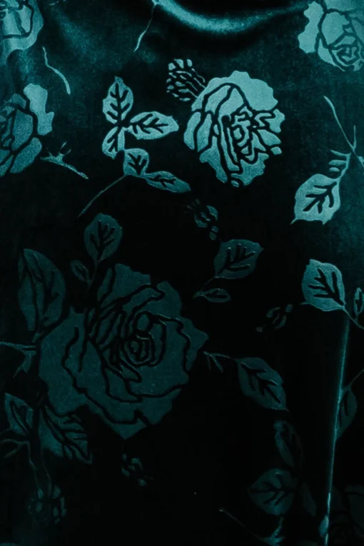 Baltic Born Fabric Swatches Fabric Swatch - Matthews Embossed Velvet | Jade