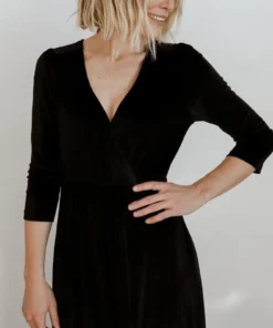 Baltic Born Fabric Swatch - Sofia Velvet | Black