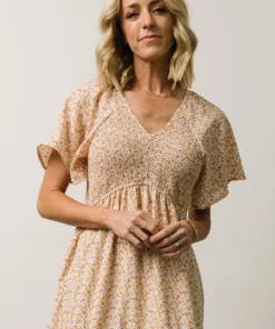 HAY Fairy Midi Dress | Pink Multi Floral