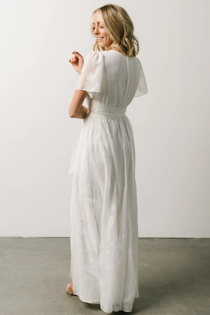 RR Faye Maxi Dress | White 5 RR Faye Maxi Dress | White