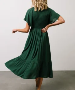 IL Felicity Smocked Dress | Evergreen Midi Dresses