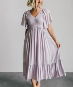 Dresses Felicity Smocked Dress | Lilac 10 Dresses Felicity Smocked Dress | Lilac