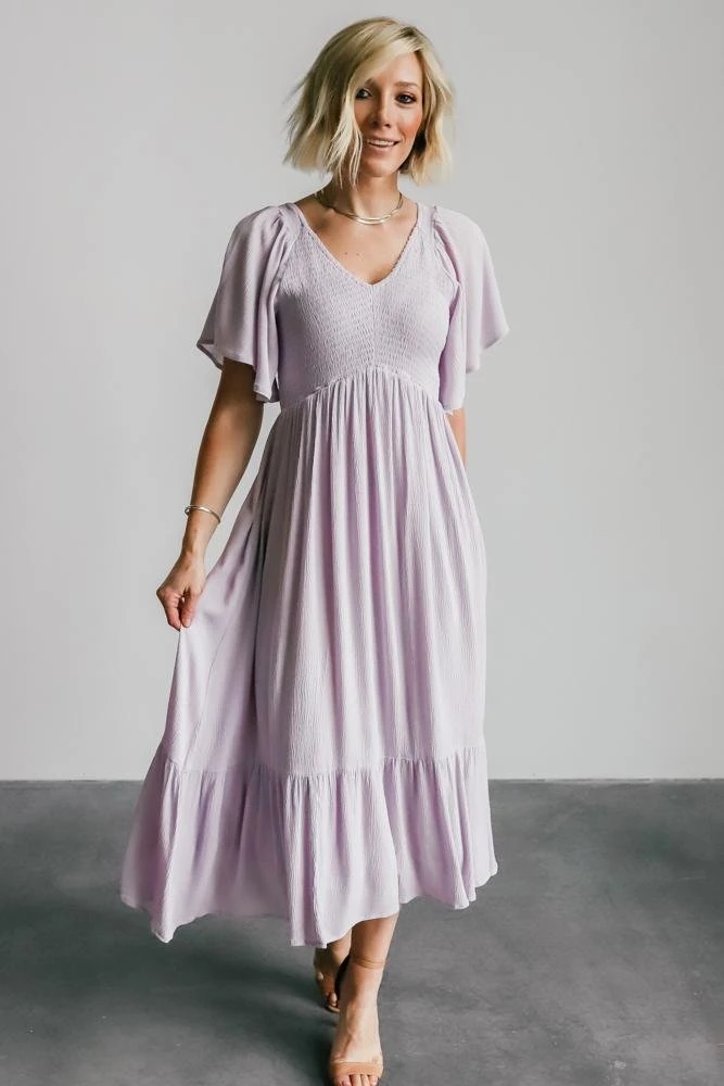 Dresses Felicity Smocked Dress | Lilac 2 Dresses Felicity Smocked Dress | Lilac