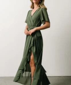 BB Custom Fiore Tulip Style Dress | Dusty Green Dresses