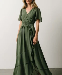 BB Custom Fiore Tulip Style Dress | Dusty Green Dresses