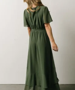 BB Custom Fiore Tulip Style Dress | Dusty Green Dresses
