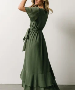 BB Custom Fiore Tulip Style Dress | Dusty Green Dresses