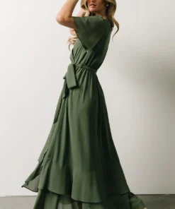 BB Custom Fiore Tulip Style Dress | Dusty Green Dresses