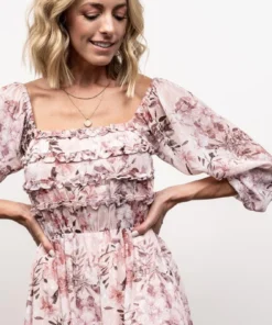 JH Florence Maxi Dress | Blush Floral Dresses