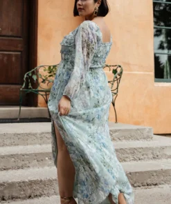 JH Florence Maxi Dress | Sage Floral