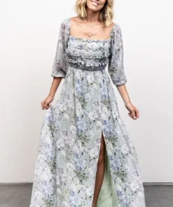 JH Florence Maxi Dress | Sage Floral 19 JH Florence Maxi Dress | Sage Floral