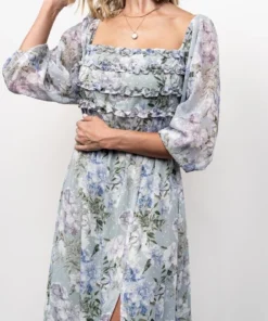 JH Florence Maxi Dress | Sage Floral 25 JH Florence Maxi Dress | Sage Floral