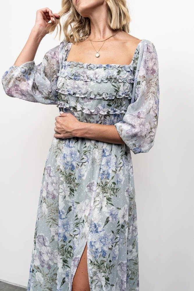 JH Florence Maxi Dress | Sage Floral 13 JH Florence Maxi Dress | Sage Floral