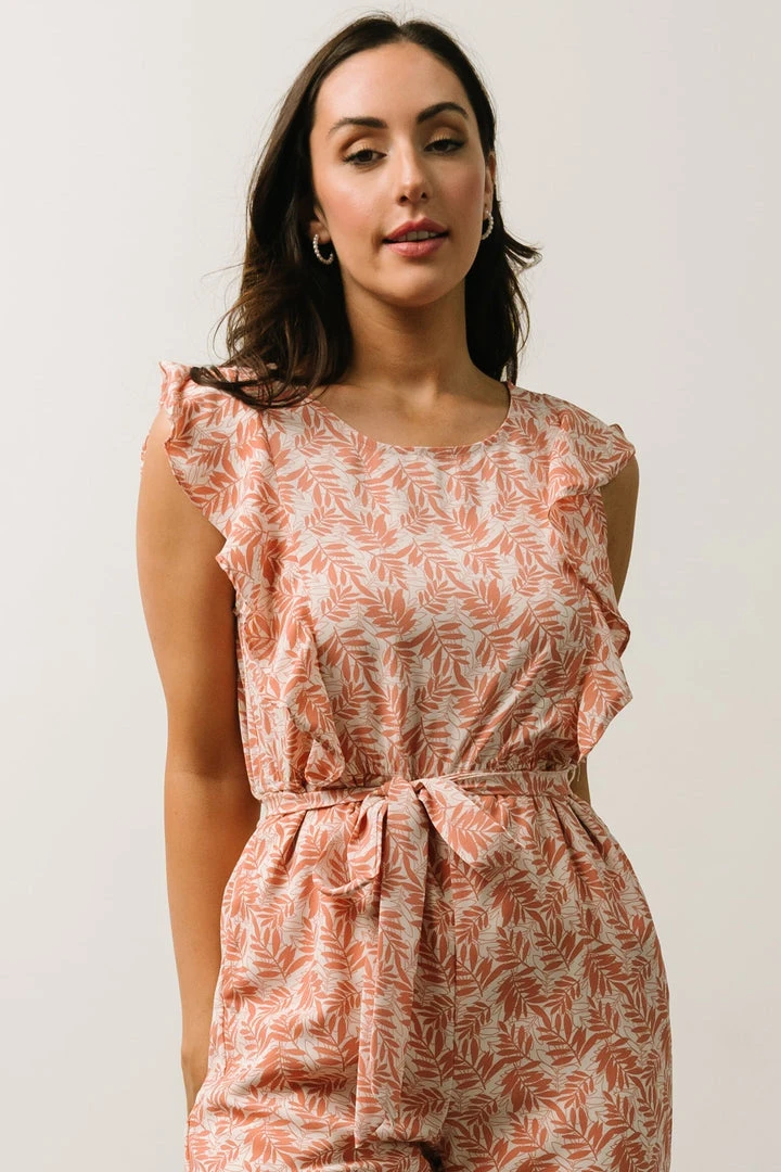 HAY Vacation Frankie Jumpsuit | Coral Print 7 HAY Vacation Frankie Jumpsuit | Coral Print