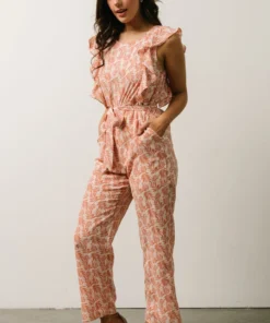 HAY Vacation Frankie Jumpsuit | Coral Print 12 HAY Vacation Frankie Jumpsuit | Coral Print
