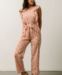 HAY Vacation Frankie Jumpsuit | Coral Print