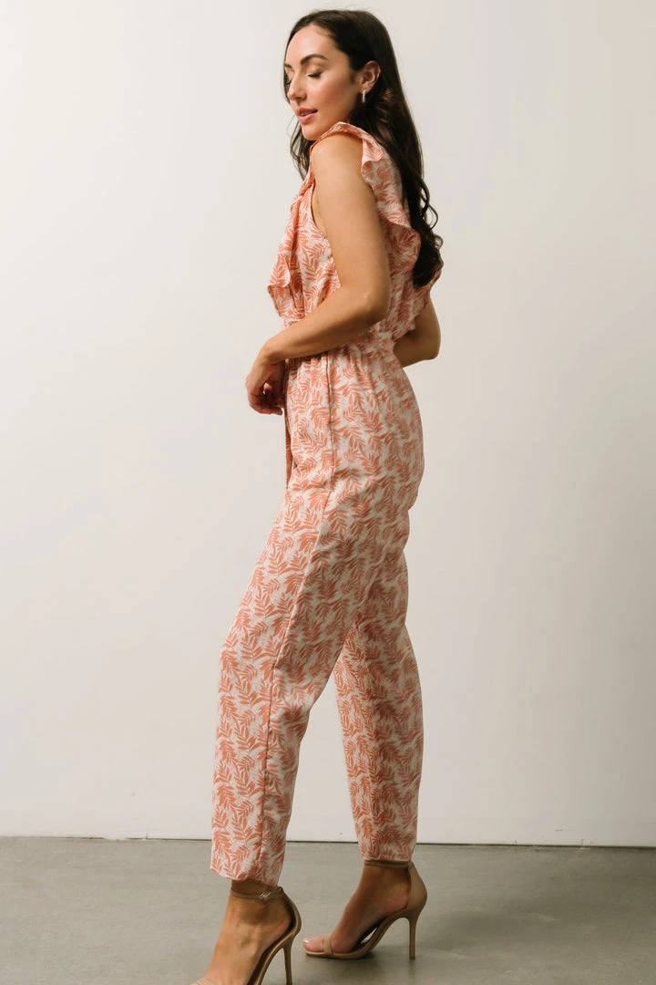 HAY Vacation Frankie Jumpsuit | Coral Print 4 HAY Vacation Frankie Jumpsuit | Coral Print