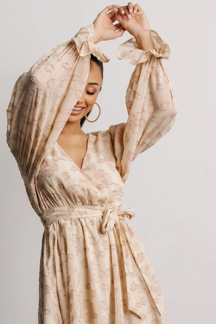 FT Shop All Frenchie Short Dress | Taupe Floral 10 FT Shop All Frenchie Short Dress | Taupe Floral