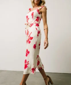 SL Vacation Gemma Jumpsuit | Pink Floral