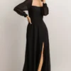 BB Custom Giselle Maxi Dress | Black