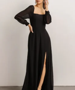 BB Custom Giselle Maxi Dress | Black