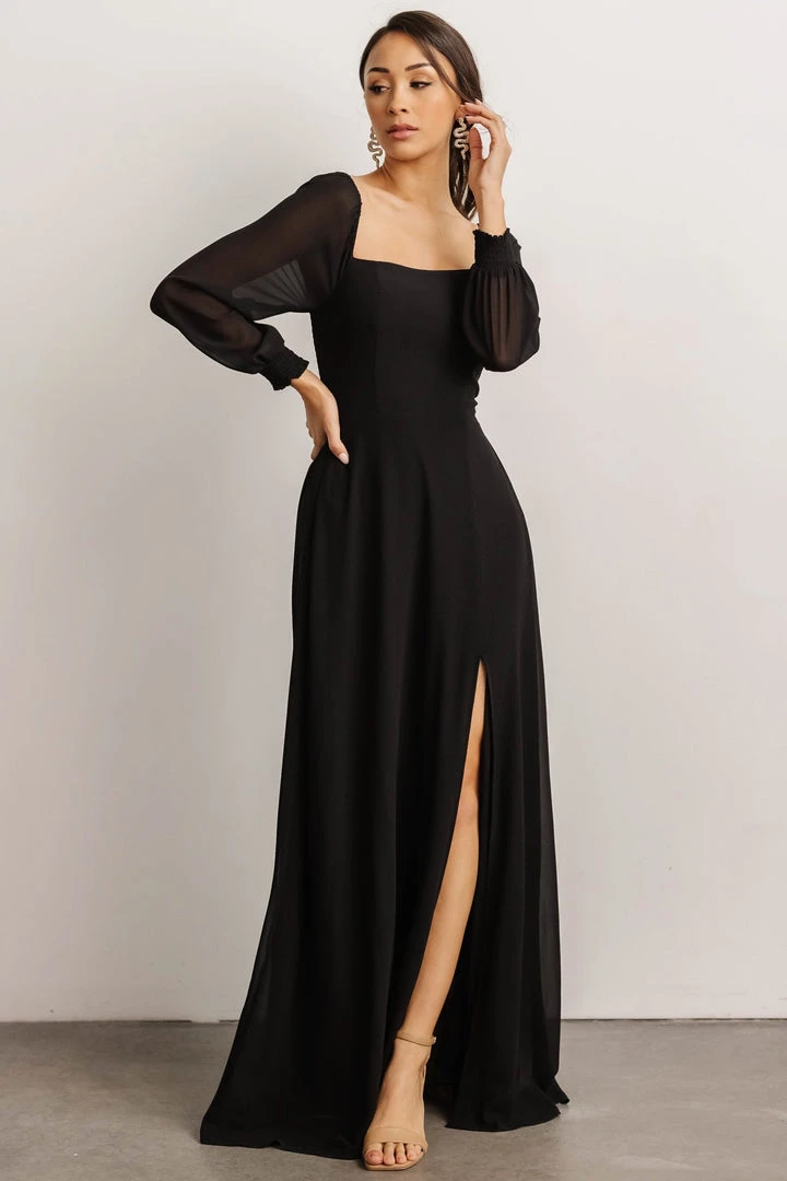 BB Custom Giselle Maxi Dress | Black 1 BB Custom Giselle Maxi Dress | Black