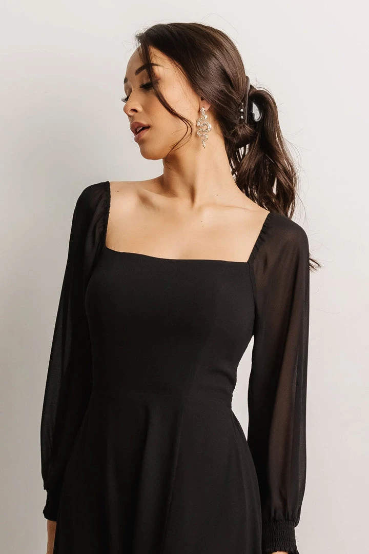 BB Custom Giselle Maxi Dress | Black 6 BB Custom Giselle Maxi Dress | Black