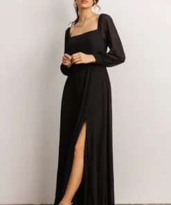 BB Custom Giselle Maxi Dress | Black 12 BB Custom Giselle Maxi Dress | Black